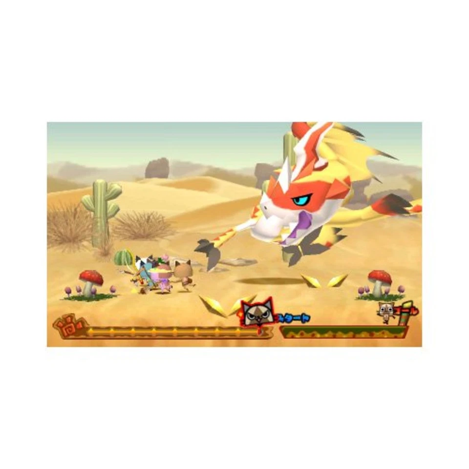 Nintendo 3DS Monster Hunter Diary: Poka Poka Airou Village DX F/S w/Tracking# - Image 4 of 4