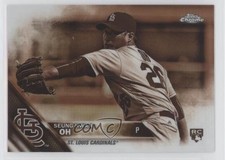 2016 Topps Chrome Sepia Refractor Seung-Hwan Oh #98 u3f