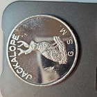 1 oz. .999 Silver proof round Golden State Mint  Vintage Jackalope