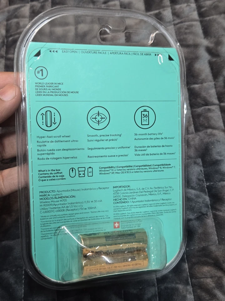 NEW LOGITECH M705 MARATHON WIRELESS MOUSE - Image 4 of 4