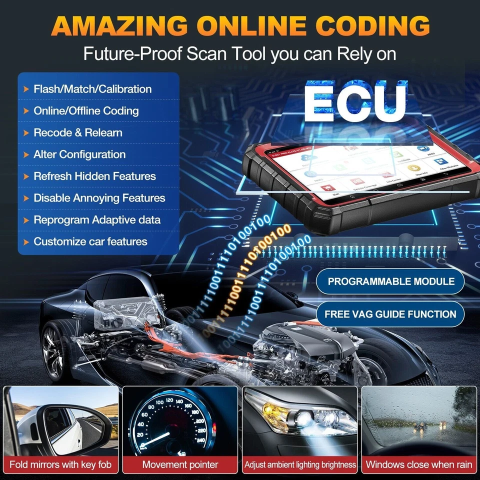 2025 Nuevo Lanzamiento X431 Pro Elite V+ Escáner de Diagnóstico Bidireccional para Automóvil Codificación Foto 3 de 4