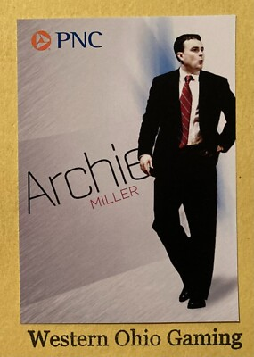 #ad PNC Bank Archie Miller Dayton Flyers Card $19.99