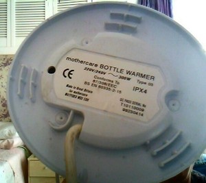 mothercare bottle warmer