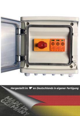 Generatoranschlusskasten / GAK / Solar Anschlusskasten /1-String/Profi/T1+T2/STS