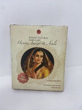 INDIAN NATURAL HAIR CARE Henna  Indigo Natural Hair Dye LIGHT BROWN 2 Packs NEW