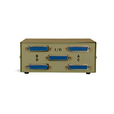 DB25 ABCD 4 Way Switch Box - Beige