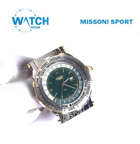MISSION SPORT Swiss Made Watch 12302, GMT, Date, ETA 955.232 Movement. - Picture 2 of 13