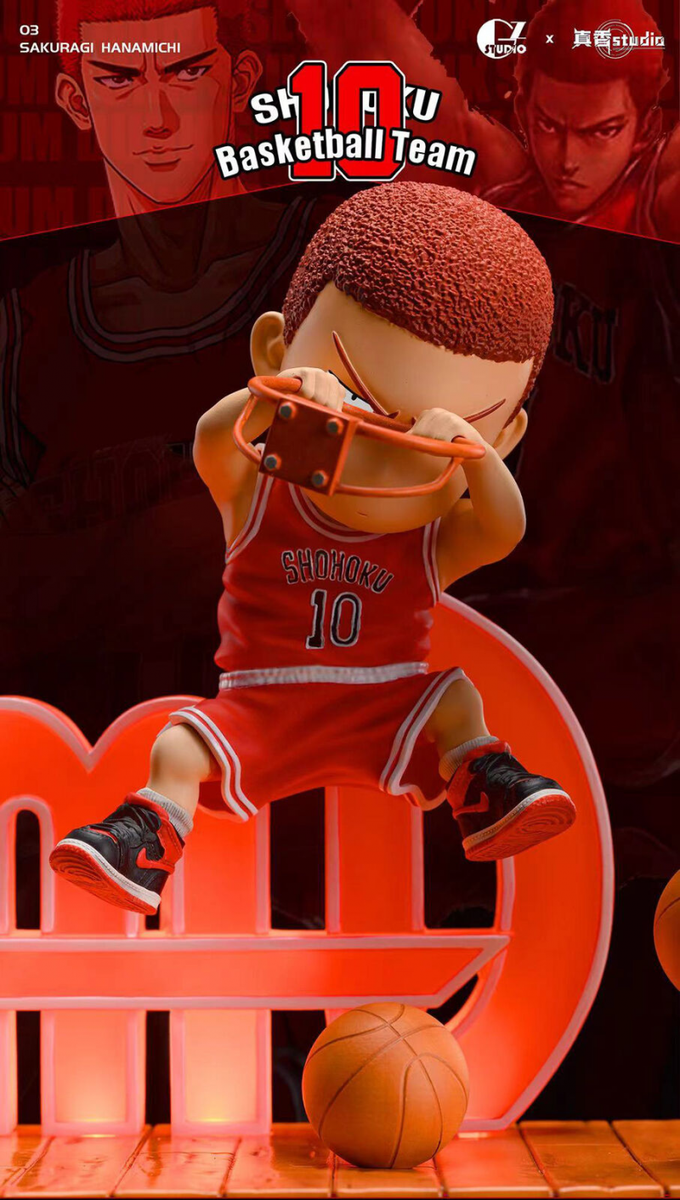 ひつじ バスケフィギュア SHOHOKU Basketball Team Resin ZX Studio GZ