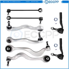 Front Lower Control Arm Outer Tie Rod End Sway Bar For 2004-2007 BMW 525i 530i