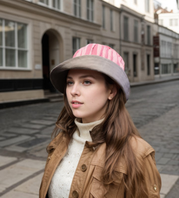 Beanie/Fisherhut/Loopschal verschieden Kombination aus einer Muster Fashion