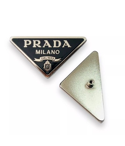 PRADA PR 07ZV 08ZV 09ZV 10ZV Brille Schwarz/Silber Ersatz SideLogo - Bild 7 von 9