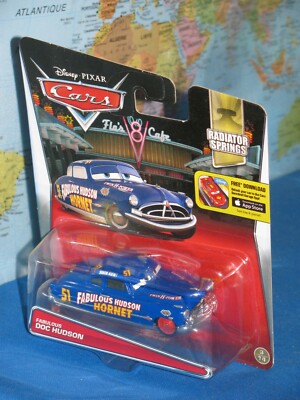 DISNEY PIXAR CARS FABULOUS DOC HUDSON #3/14 RADIATOR SPRINGS