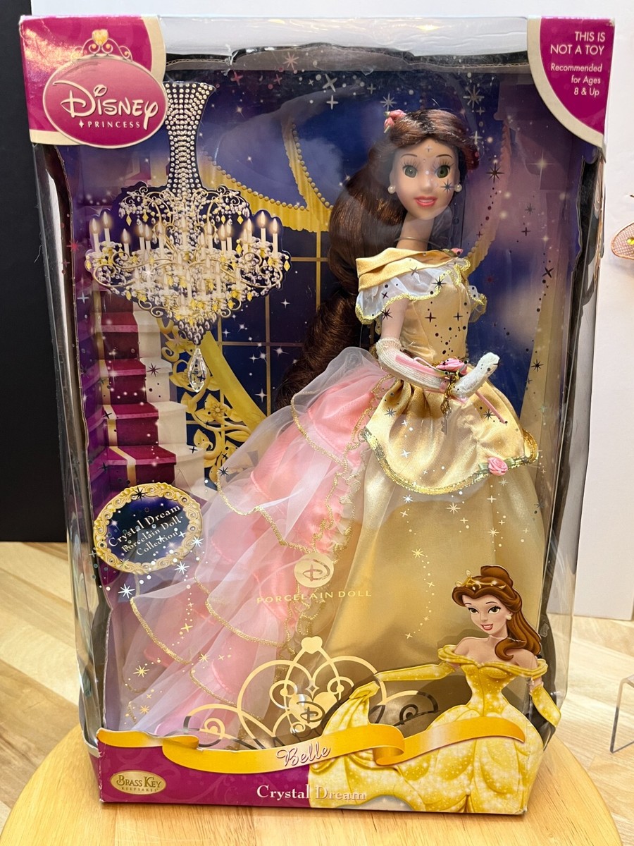 Disney Princess Belle Crystal Dream Porcelain Doll Collection 14