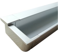 Einsetzgriff Einlassmöbelgriff Griffmulde 871x 38 mm Aluminium eloxiert (875x42)