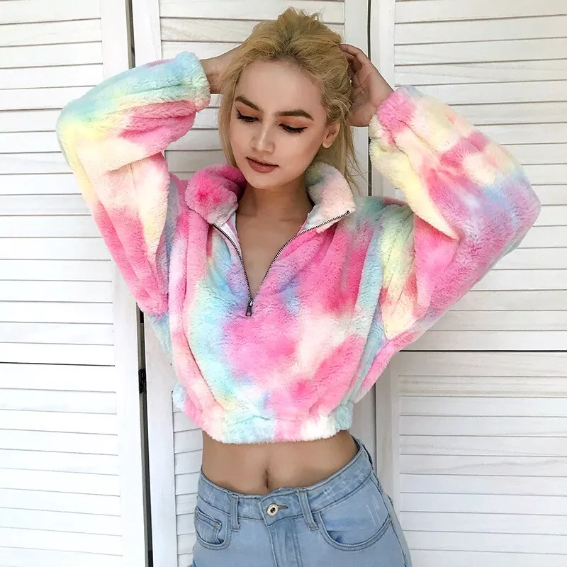 Tie dye sweater pastel sale