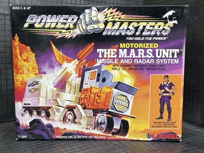 Vtg Lionel Power Masters Motorized M.A.R.S. Unit Missile & Radar System Figure