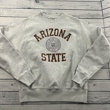 VTG Champion Arizona State Reverse Weave Pullover Crewneck Sweatshirt Mens Small
