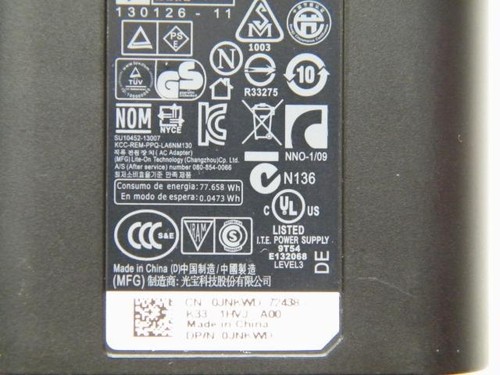 NEW OEM Dell genuine Inspiron 19.5V 3.34A 65w Slim AC adapter LA65NM130 JNKWD - Photo 9/11