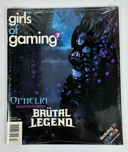 Girls of Gaming Brutal Legend Vol 7 Ophelia Cover 3D Play Magazine