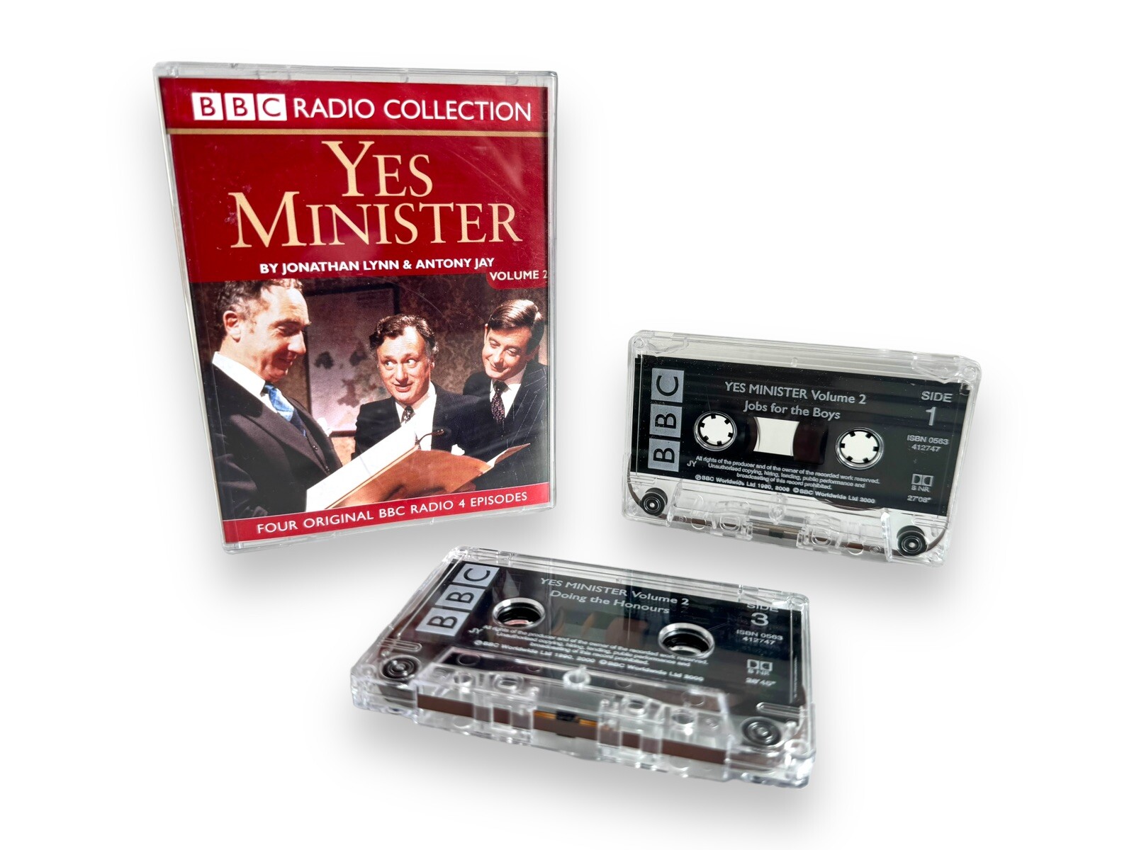 Yes Prime Minister Volume 2 BBC Radio Collection Double Cassette Tape Audiobook