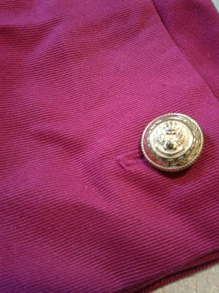 Vestido ejecutivo vintage Albert Nipon talla 4 púrpura (CB2) Foto 3 de 4