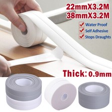 Kitchen Bathroom Sink Self-Adhesive Caulk Strip Sealing Trim Toilet Sealant Tape