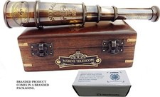     1920 REPRODUCTION Marine Telescope Collectible Nautical Spyglass Antique