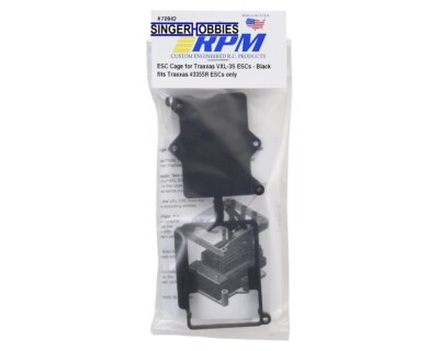 RPM 70942 Traxxas #3355R VXL-3S ESC Cage Protector (Black) HH