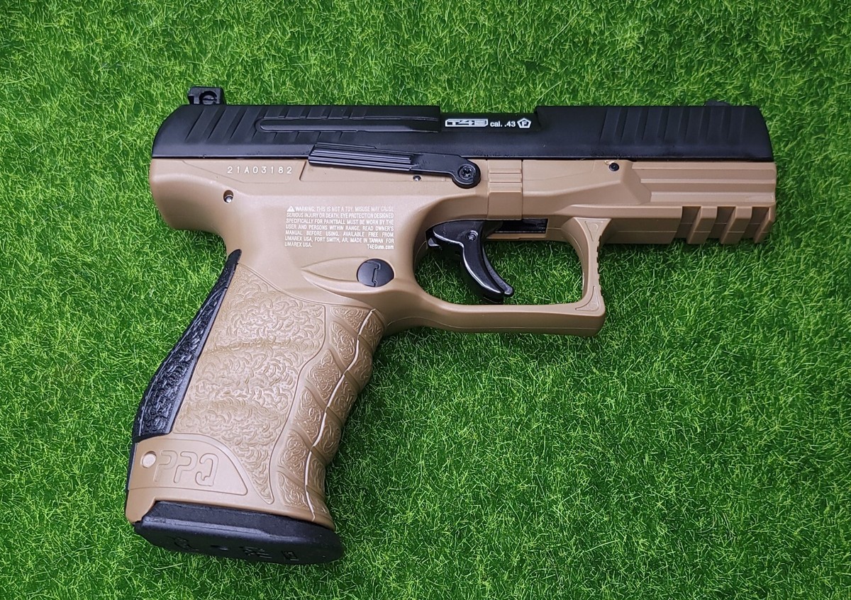 Umarex T4E PPQ M2 LE Training .43 Paintball/Rubber Pistol CO2 FDE