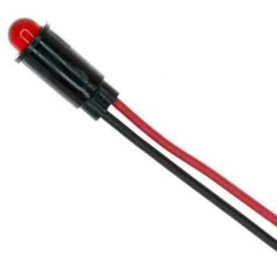 1 x DIALIGHT 559-0103-007F LED BLINKER, 12VDC, ROT