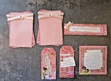 3D Scrapbook page kit -Title MOTHER OF A LITTLE GIRL-6 pieces DIY daughter