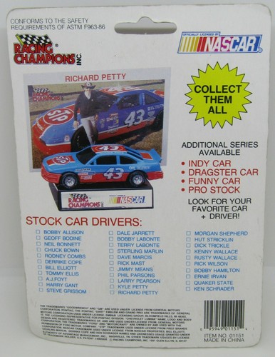 Todd Bodine NASCAR Racing Champions 1991 Quick Stop Beverage 1:64 Diecast Car - Picture 3 of 3