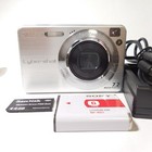 Sony Cyber shot Dsc-W110 Digital Camera w/Battery Charger Memory stick Japanese