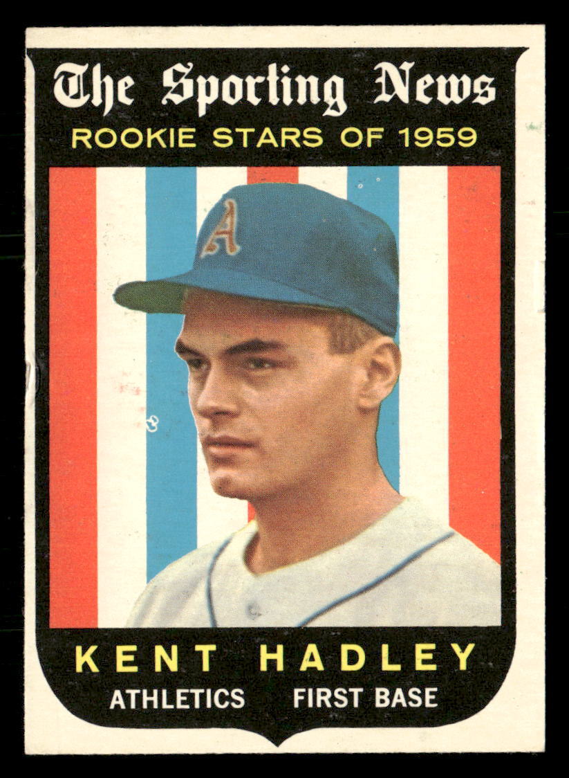 1959 Topps #127 Kent Hadley
