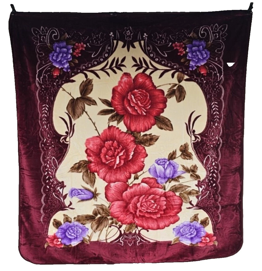 Polyester Floral Blankets & Throws