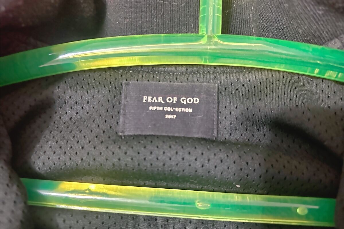 Fear of God Satin Black Jacket Medium (Fifth Collection) | eBay Fear of God Satin Black Jacket Medium (Fifth Collection) | eBay