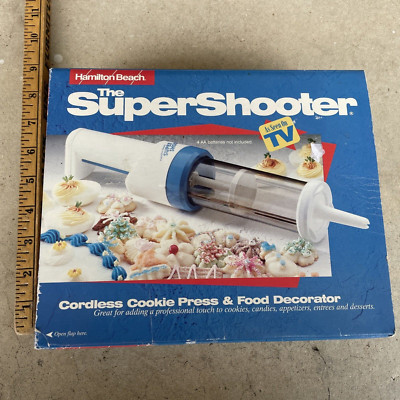 Vintage Hamilton Beach The Super Shooter Kabellos Kekse Presse & Essen