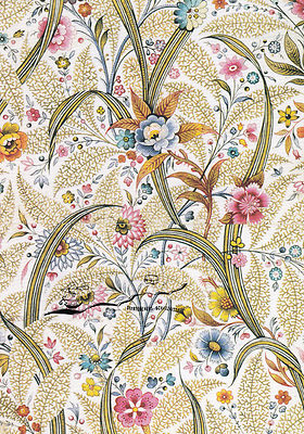 Kunstkarte: William Kilburn - Marble end paper (2)