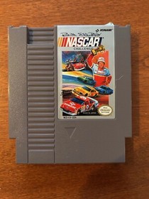 Bill Elliot&rsquo;s  NASCAR Challenge Nintendo NES Video Game With Manual - Tested