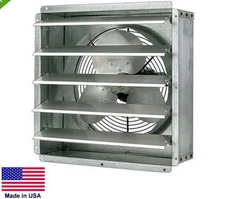 EXHAUST FAN Commercial - Direct Drive - 24" - 1/2 Hp - 115V - 1 Spd - 5,460 CFM