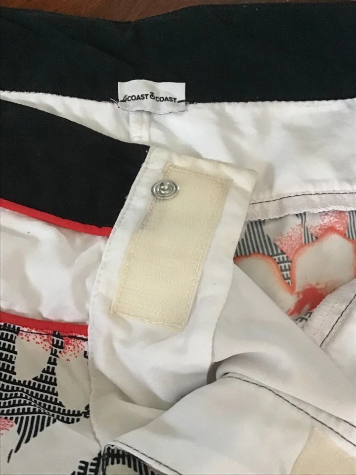 COAST TO COAST Costumi da Bagno Uomo Shorts Pantaloncini Mare Boxer Bermuda 2XL - Immagine 4 di 4