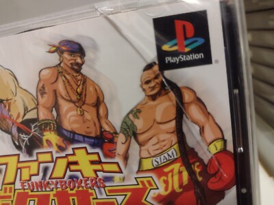 ファンキーボクサーズ　PlayStation Funky Boxers (2002) Brand New Factory Sealed Japan