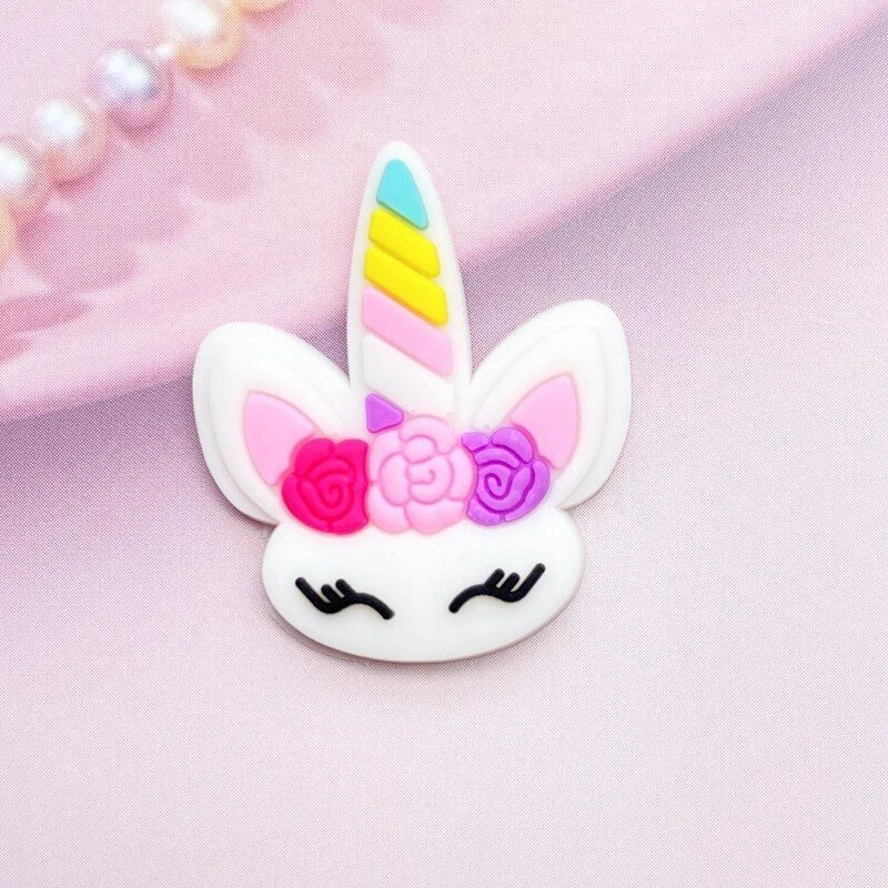 Unicorn Series Flatback Soft Glue Accessories DIY Photo Album Decoration 10pcs S - Image 4 of 4