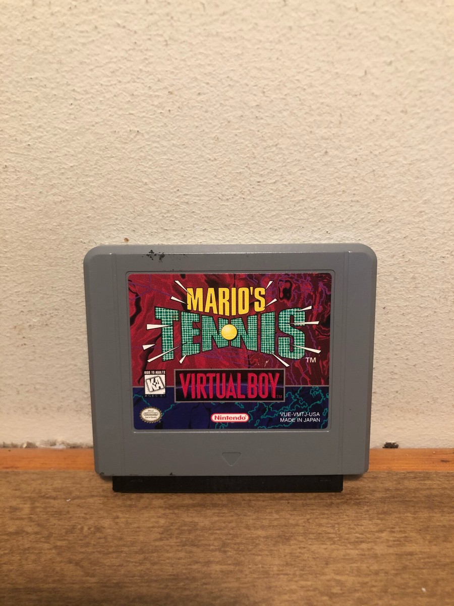 Mario's Tennis Nintendo Virtual Boy Video Game Cartridge | eBay Mario's Tennis Nintendo Virtual Boy Video Game Cartridge | eBay