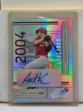 2004 Playoff Absolute Memorabilia Austin Kearns Spectrum Silver Signatures /100