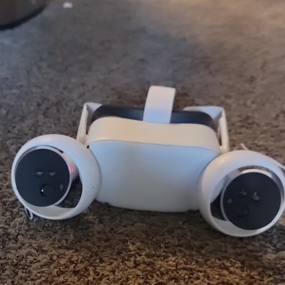 Meta Quest 3 Touch Plus VR Controllers Pair, White, Bluetooth