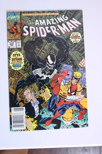The Amazing Spider-Man #333  Newsstand Edition (1990) Spider-Man VF
