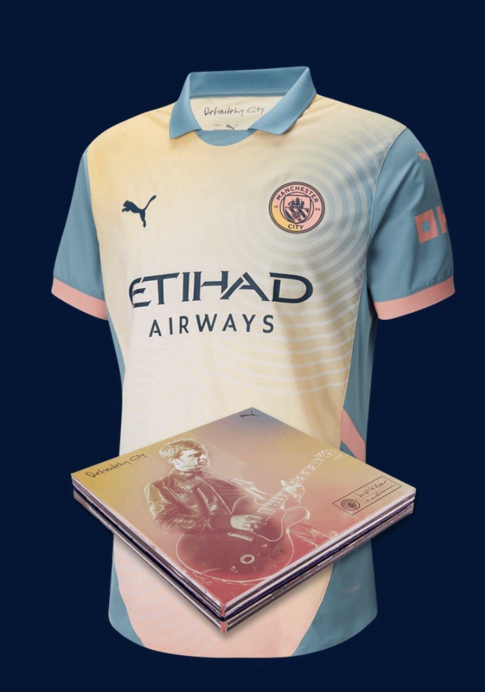 HAALAND #9 Manchester City Authentic 'Definitely City' Jersey 24