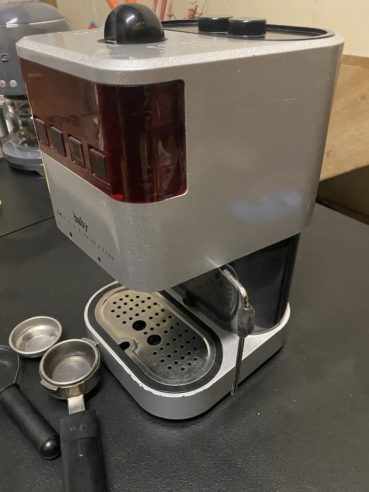 Máquina de café espresso Baby Gaggia - probada - milenio totalmente funcional Foto 3 de 4