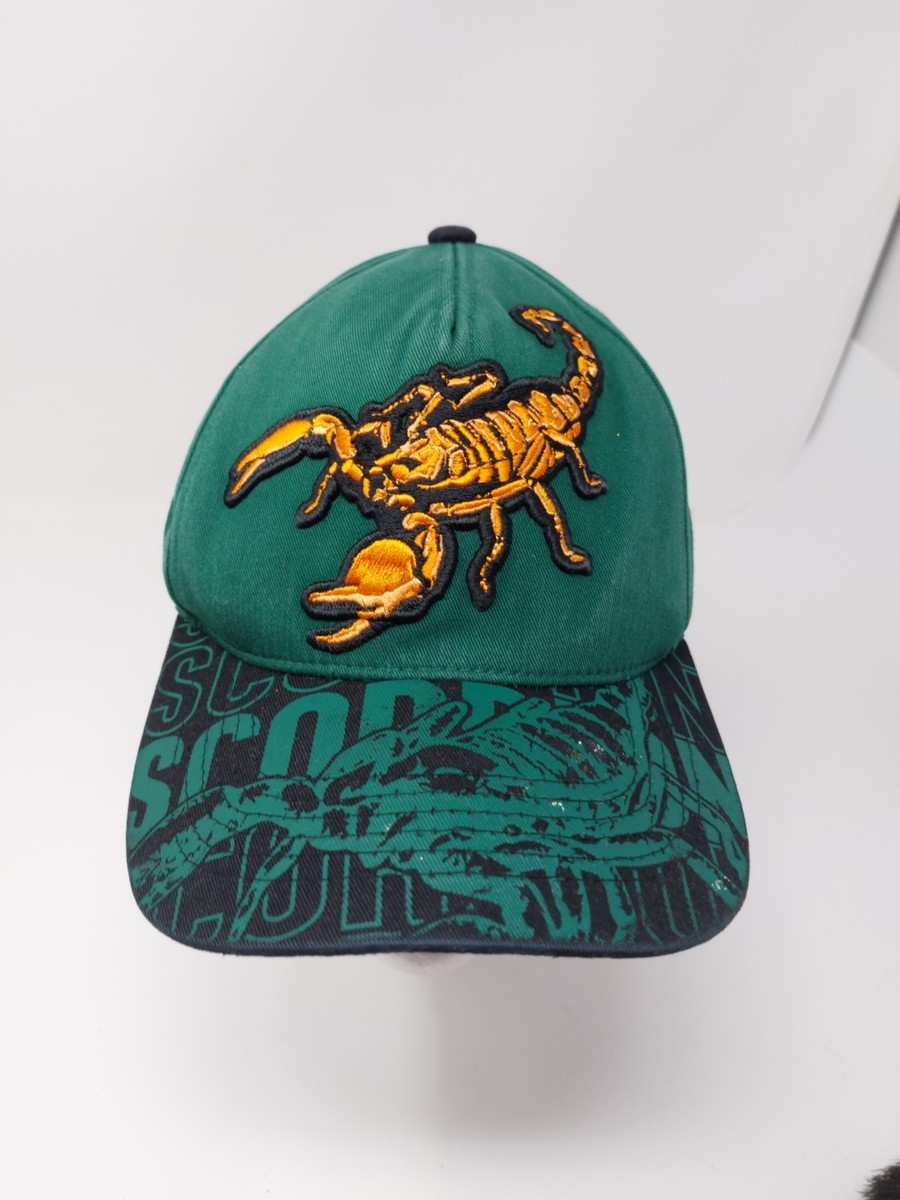 Scorpion Embroidered Logo Snapback Hat Adjustable Top Level Cap View 2